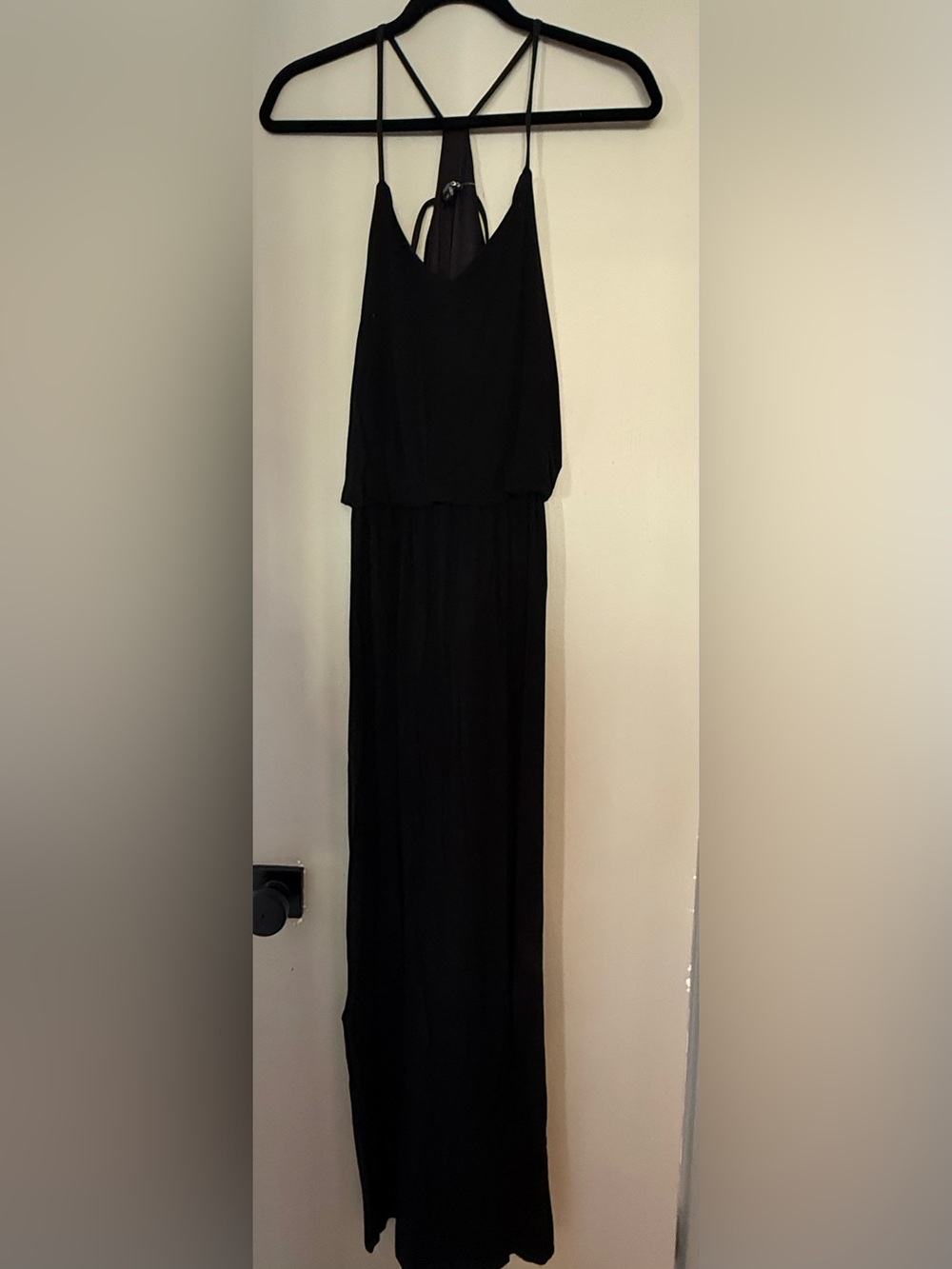 Black Women's Maxi Dress - Classic Everyday Style